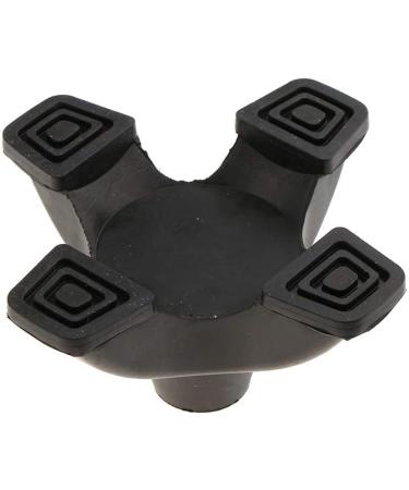 Anti-Skid Stabilizing Shock Absorb Walking Stick End Crutch Cane Rubber Tips Stability Aid for Disabled Elderly Men Women Family 19 mm A - Buy Online on GoSupps.com