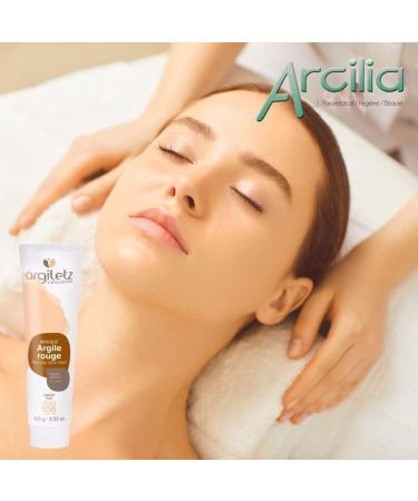 (ARCILIA) Argiletz - Tube d'argile Rouge - 100 g - fabriqu en France - Argile pr te l'emploi - Buy Online on GoSupps.com