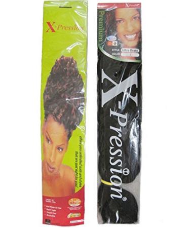 X-pression Premium Original Ultra Braid - Color 2 (Pack of 3) | Buy Online - Buy Online on GoSupps.com