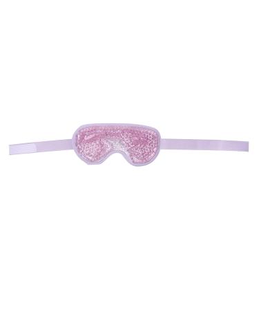 Cooling Gel Bead Eye Mask for Kids & Adults - Reusable Hot/Cold Compress Eye Pack for Swelling Relief - Washable & Easy to Clean (Purple) - Buy Online on GoSupps.com