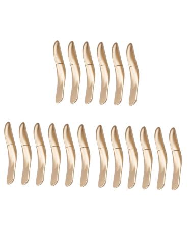 FOMIYES 18 Pcs Eyeliner Empty Tube Cosmetics Vials Lash Lengthening Mascara DIY Tube Spray Paint Girl Abs 1 g (Pack of 1) Goldenx3pcs