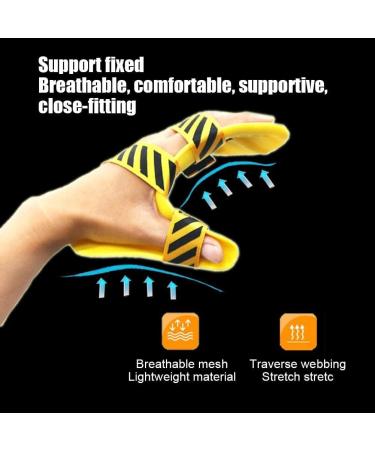 Trigger Finger Splints for Broken Finger Finger Orthotics Extended Finger Training Board Stroke Rehabilitation Arthritis Finger Straightener Left one Size Left one size - Buy Online on GoSupps.com