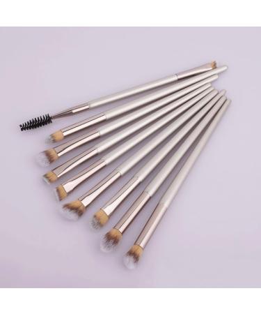 14-Piece Champagne Gold Makeup Brush Set - Powder & Eye Shadow Brushes for Makeup Artists - Buy Online on GoSupps.com