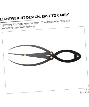 Beavorty 3pcs Golden Ratio Eyebrow Measuring Rulers Eyebrow Mapping Ruler Stainless Steel Eyebrow Ruler Scale 16.3x5.3cmx3pcs Blackx3pcs - Buy Online on GoSupps.com