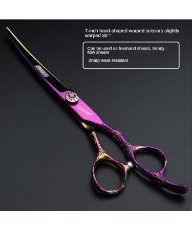 Professional Hair Scissors 7 Inches Haircut Scissors Stainless Steel Hair Cutting Shears Cutting Scissors for Hair Cutting Hairdressing Shears for Women & Men - Buy Online on GoSupps.com