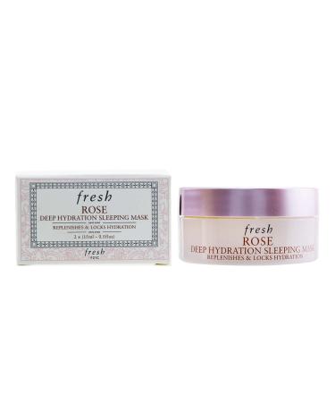 Fresh Rose Deep Hydration Sleeping Mask x2 - 15ml/0.5oz - Replenishes and Locks in Hydration - Buy Online on GoSupps.com