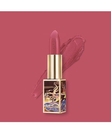 Catkin Rouge Matte Lipstick - Waterproof, Long Lasting Satin Moisturizing Formula - Chinese Style (CP166) | 0.13 Ounce - Buy Online on GoSupps.com