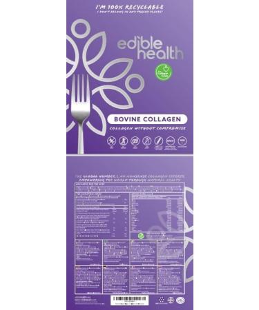 Hydrolysed Bovine Collagen Powder | 1Kg Pouch | Types 1 & 3 Protein Peptides | 18 Amino Acids | Paleo Keto Kosher Halal | UK & EU Certified - Buy Online on GoSupps.com