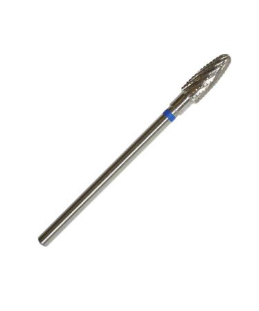 KMIZ professional hard metal milling cutter round arch (blue ring) 500.104.273.176.040 grinder manicure pedicure gel and acrylic nail cutter attachment bit drill nail miller bits