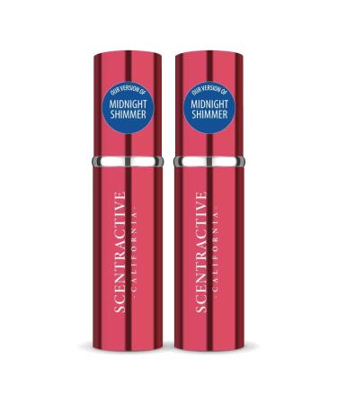 CA Perfume Impression of M. Kors Midnight Shimmer For Women Replica Version Fragrance Dupes Concentrated Long Lasting Eau de Parfum Spray Refillable Atomizer Bottle 0.17 Fl Oz/5ml-X2 M. KORS MIDNIGHT SHIMMER IMPRESSION 0.34 Fl Oz (Pack of 1)