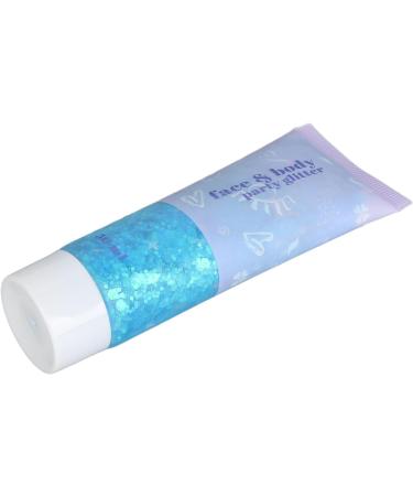 Body Glitter Gel 2pcs - Easy Clean Adhesive Face Glitter for Parties & Concerts - 09 Blue - Buy Online on GoSupps.com
