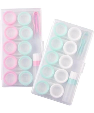 Buy Solustrie 4-Slot Storage Box for Colored Contact Lenses | Portable Travel Case | Durable & Compact Contact Lens Container - Buy Online on GoSupps.com