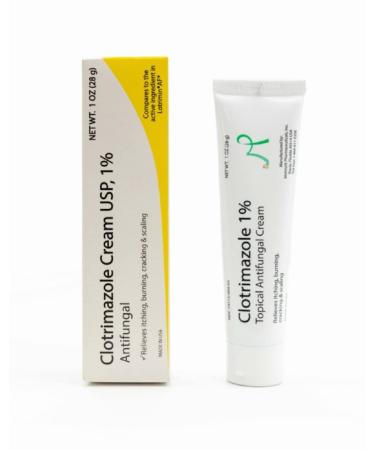 Mohnark Clotrimazole Cream USP  1% Topical Antifungal Cream  Treats Athlete's Foot | Jock Itch Cream | Ringworm Cream