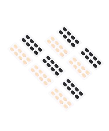 Marmerdo 20 leaves sponge nose upholstered Eva-nose pads glasses nasal cushion sunglasses sponges nasal pads from sponge glasses pads metal glass strips sorted color 1x0.8x0.1cm