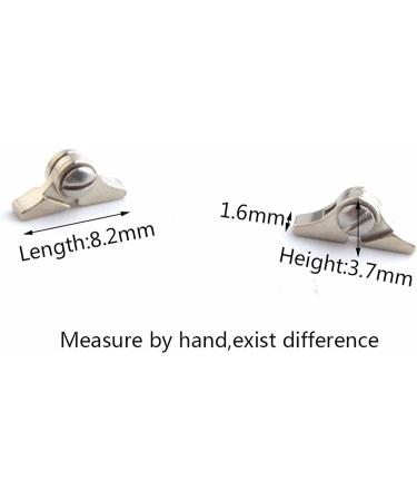 10 Pairs 1.6mm Eyeglass Hinges - Repair & Replacement Parts for Plastic Frames - Buy Online on GoSupps.com
