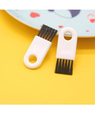 Minkissy 30-Piece Multi-Purpose Nylon Hairdressing Brush Set - Replacement Facial Tool for Trimmer & Razor - Black & White - 5x2cm - Buy Online on GoSupps.com