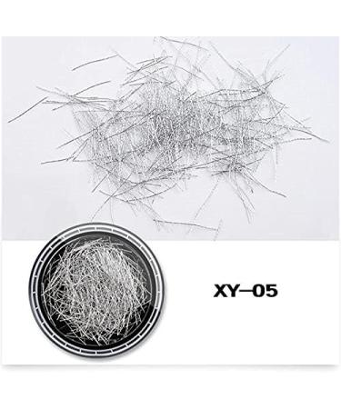 1Box Gold Silver Rivet Nail Studs 3D Nail Decoration Rhinestone Hollow Metal Stud Circle Star Round moon Mixed Manicure Accessories (XY-05) - Buy Online on GoSupps.com