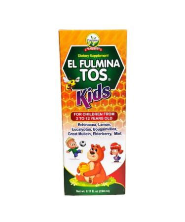 FULMINA TOS Kids Syrup (8.11 fl oz) JARABE para ni os Dietary Supplement Echinacea EL FULMINA TOS