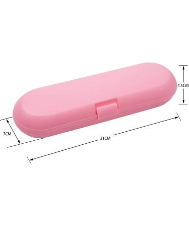 Travel Case for Fairywill Electric Toothbrushes - Pink Plastic Storage Solution - Buy Online on GoSupps.com