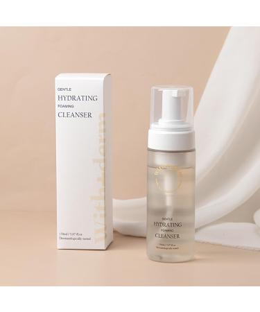 Gentle Hydrating Foaming Cleanser 150ml | Moisturizing Korean Skin Care for Sensitive & Dry Skin | Dermatologically Tested & Safe - Buy Online on GoSupps.com