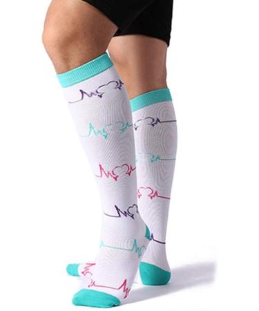BOODING 3 Pack Compression Stockings for Women & Men | Sports Travel & Medical Socks for Thrombosis Relief - Buy Online on GoSupps.com