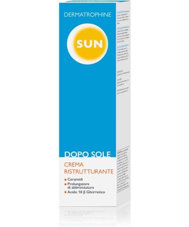 DERMATROPHINE Sun Regenerating After Sun 200 ml AfterSun body cream for a light tan and hydrating skin After the sun for an intensive and lasting color - Buy Online on GoSupps.com