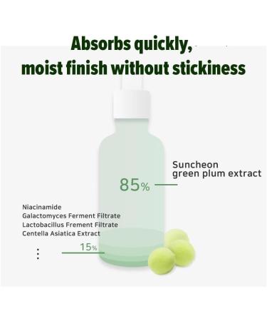 Glow Boosting serum/ampoule with 85% Green plums extract calming down Daily GREEN PLUMS AMPOULE(50ml) - Buy Online on GoSupps.com