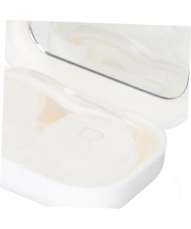 Buy Healvian 60-Piece Lens Container Kit - Travel Cases for Contact Lenses & Tweezers - Invisible White Cosmetic Lens Holders - Buy Online on GoSupps.com