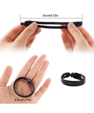 AEVBSOY 4 Pcs Hair Bun Maker Set - Magic Twist Donut Ring Style Ponytail Tool for French Twist & Curler - DIY Hair Bun Shaper & Styling Accessory - Buy Online on GoSupps.com