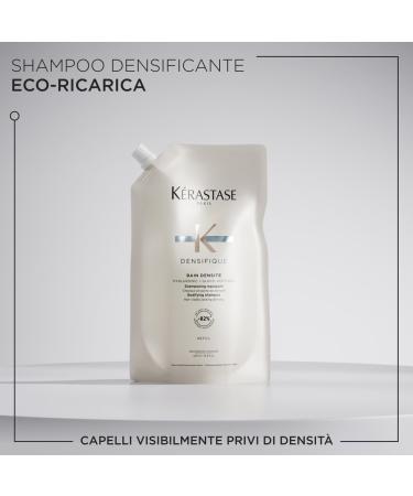 K RASTASE Densifique - Bain Densit - Plumping Shampoo - Long-Lasting Volume and Densifying Effect - Hyaluronic Acid and Gluco-Peptides - Thinning Hair Losing Density - Buy Online on GoSupps.com