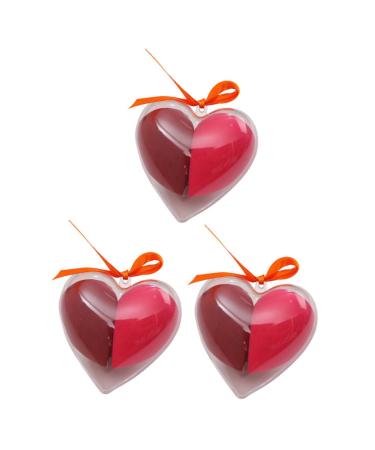 DOITOOL 3 Boxes Heart-shaped Makeup Sponge Complexion Sponge Makeup Foundation Girls Paint Makeup Puff Powder Sponge Eye Cosmetic Travel Hydrophilic Polyurethane Wedges