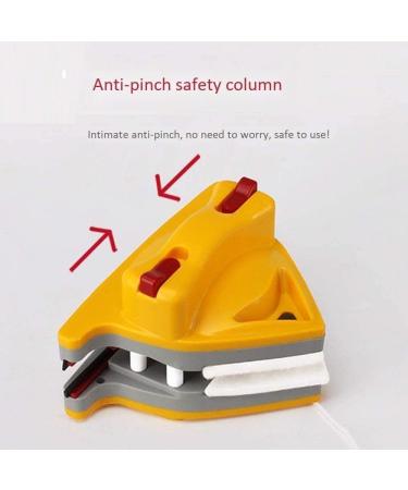 QTYUERGK Magnetic Double Sided Magnetic Window Cleaner Anti-Pinch Hand Column/Fiber Cleaning Cotton Cleaner Glass Wiper Magnetic Ball Manual Type Cleaners - Buy Online on GoSupps.com