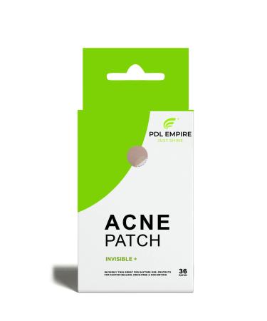 Original Acne Patch by PDL EMPIRE - Hydrocolloid patch for acne (invisible) pimples- spots-blackheads patches for face and skin suitable for vegans (36 units)