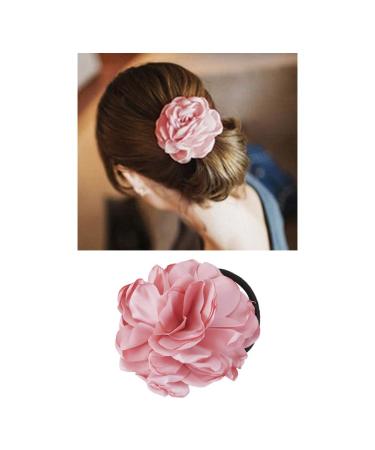 Colorful Handmade Flower Hair Loops - 8 Elastic Hair Ties for Women & Girls | Ponytail Holders & Narrow Hair Bands - Buy Online on GoSupps.com