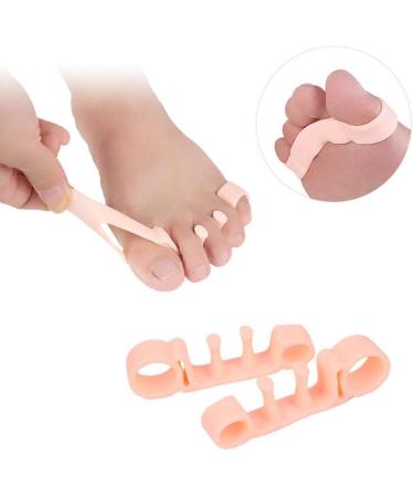 Gel Toe Separators - Rubber Toe Spreader for Walking Dancing & Yoga | Comfort & Relief for Men & Women - Buy Online on GoSupps.com