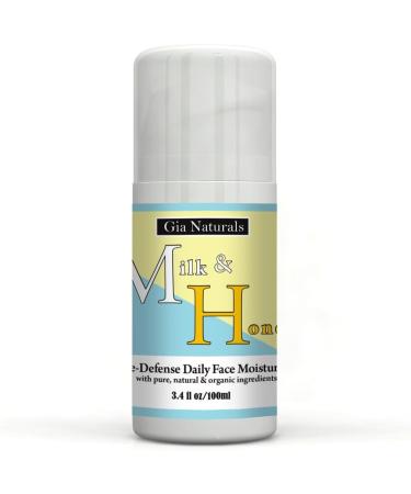 Organic Eye Gel by GIA NATURALS | Plant-Based Silk Protein with MSM & Cucumber | Reduces Puffiness, Dark Circles & Wrinkles | Anti-Aging Vegan Formula | Made in USA - Buy Online on GoSupps.com