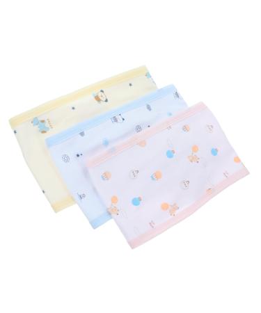 Healeved 3pcs Baby Umbilical Cord Umbilical Cord Band Umbilical Cord Belly Band Belly Wrap Navel Band Belt for Kids Belly Belts for Infant Newborn Corset Breast-feeding Pure Cotton