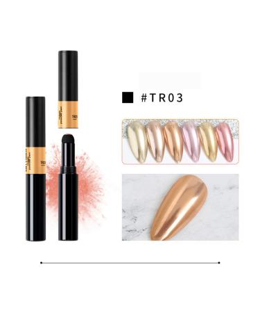 Chrome Air Cushion Nail Glitter Pen - Holographic Mirror Effect for Long Lasting DIY Nail Art - Buy Online on GoSupps.com