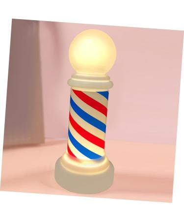 POPETPOP Signs Barber Sign Hair Salon Pole Reusable Barber Pole Neon Lights Accessories Shine To Rotate - Buy Online on GoSupps.com