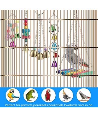 Vogel Parrot Pet Toys - 6 Station Swing Toys for Parrots | Best International Shipping - Buy Online on GoSupps.com