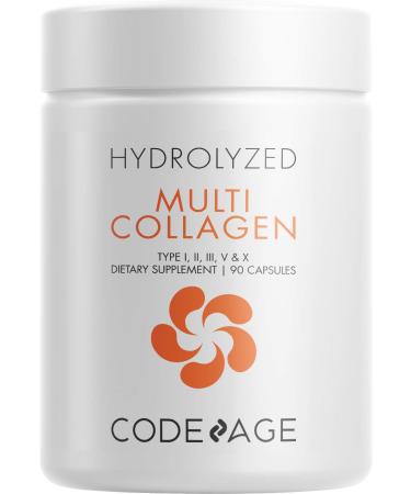 CodeAge Hydrolyzed Multi Collagen 90 Capsules