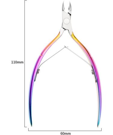Nail Clippers Rainbow Nail Cuticle Scissors Manicure Nipper Clipper Dead Skin Remover Cutter Nipper Tweezer Pedicure Trim Eagle Beak Pliers - Buy Online on GoSupps.com
