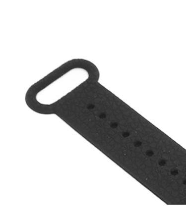 Adjustable Anti-Static Bracelet - Waterproof Silicone Energy Wrist Strap for Men & Women - Lightweight Black - Buy Online on GoSupps.com