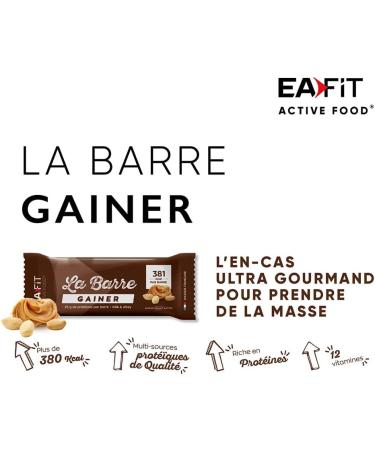 Eafit la barre gainer peanut butter 16 barres Beurre de Cacahu te - Buy Online on GoSupps.com