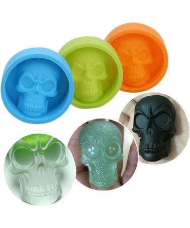 HOMSFOU Mini Muffin Silicone Baking Cup nonstick Pie Pans Silicone Muffin molds Oven Cookie pan Silicone Candy molds Halloween Cake Halloween Candy molds Home Pancake self Made Bread medium Blue - Buy Online on GoSupps.com