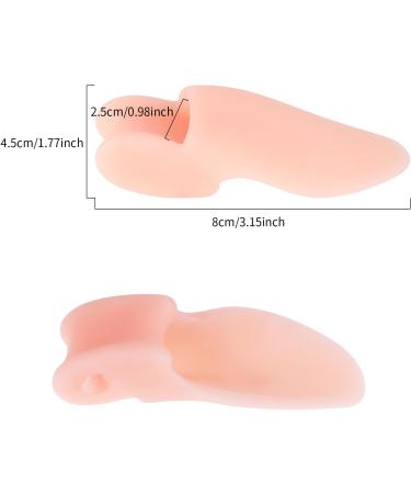 WLLHYF Bunion Cushion Protector - 10 Pcs Washable Gel Shields for Big Toe, Toe Separator for Pain Relief - Buy Online on GoSupps.com