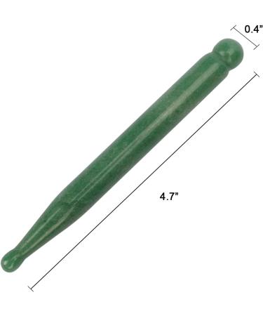 Buy Ideayard Jade Gua Sha Pen - Scraping Massage Wand & Acupuncture Therapy Stick (Aventurine Green) for International Shipping - Buy Online on GoSupps.com