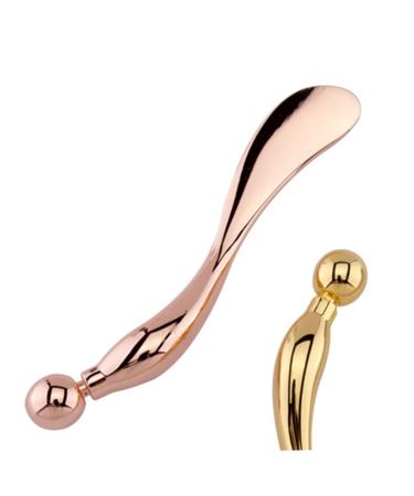 Hemoton Eye Spoon - Anti-Wrinkle Skincare Tool | Facial Massager & Cream Applicator | Gold Cosmetic Spoon for Effective Skin Care - Buy Online on GoSupps.com