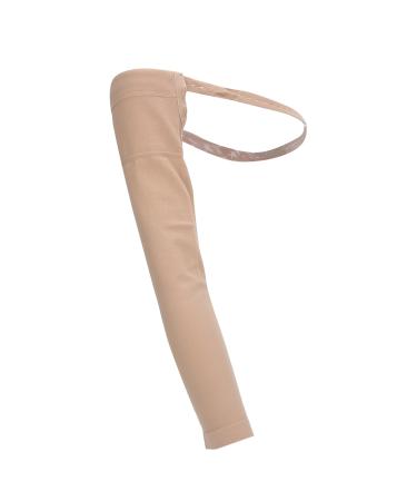 Alaaner Post Mastectomy Compression Sleeve Elastic Arm Swelling Lymphedema Relief Sleeve (L)