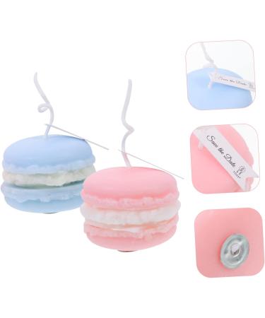 Zerodeko 2pcs Scented Macaron Tealight Candles | Aromatic Home Decor | Delicate Votive Wax Candles for International Shipping - Buy Online on GoSupps.com